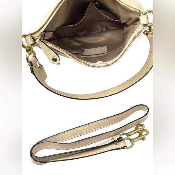 COACH ASHLEY F20114 LEATHER HIPPIE CROSSBODY BAG - Picture 3 of 16